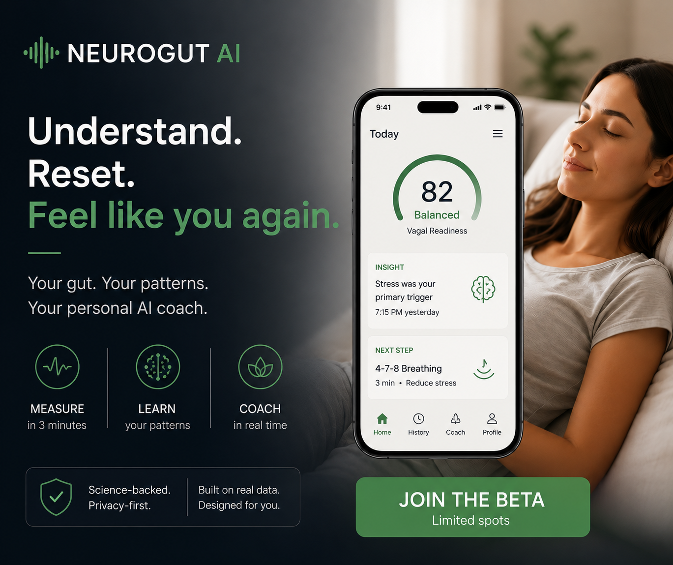 NeuroGut AI — understand your gut-brain patterns in minutes